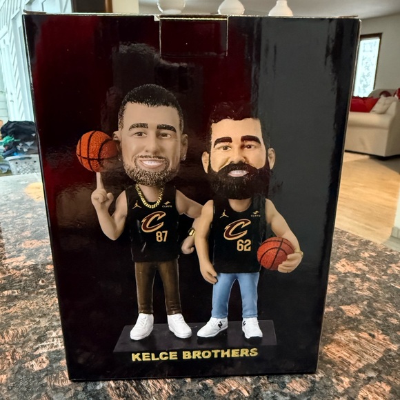 Kelce Brothers Bobbleheads - Picture 2 of 5